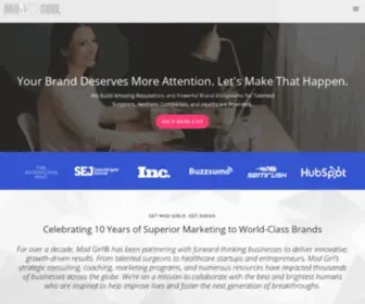 Modgirlmarketing.com(Purpose-Driven Healthcare Marketing Company) Screenshot