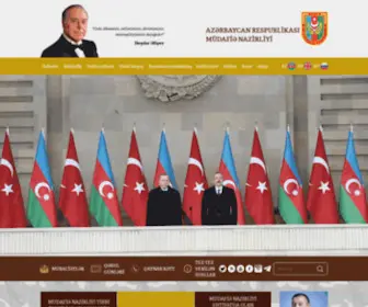 Mod.gov.az(Azərbaycan) Screenshot