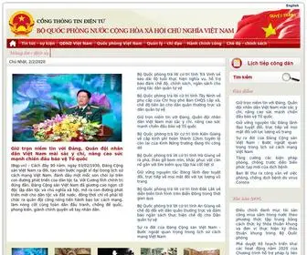 Mod.gov.vn(C ph) Screenshot