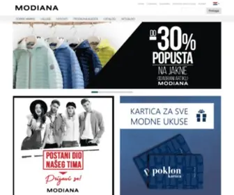 Modiana.hr(Ženska i muška moda) Screenshot