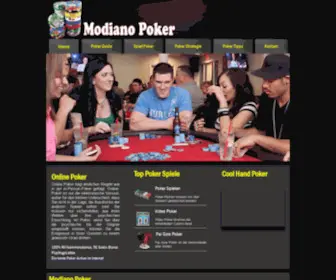 Modianopoker.org Screenshot