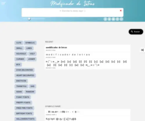 Modificadordeletras.com((☉̃ₒ☉)) Screenshot