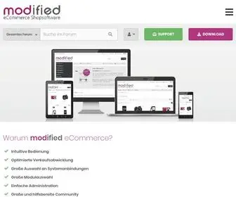Modified-Shop.org(Modified eCommerce Shopsoftware) Screenshot