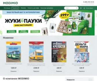 Modimio.ru(Издательский дом коллекционных журнальных серий) Screenshot