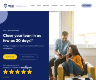 Modimortgage.com(Modi Mortgage) Screenshot