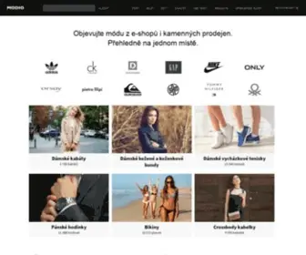 Modio.cz(Vyhledávač módy) Screenshot