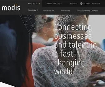 Modis.com(Smart technology) Screenshot