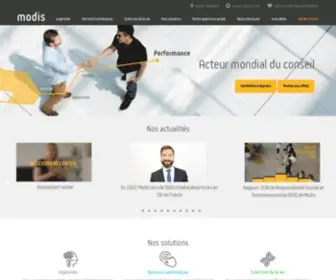 Modisfrance.fr(Modis France) Screenshot
