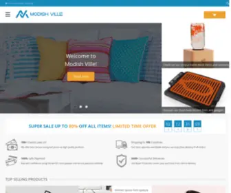 Modishville.com(Online shopping for Home & Garden Products) Screenshot