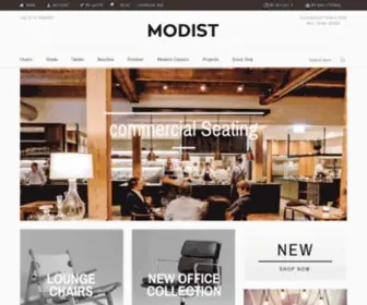 Modistfurnishings.com(Modern Restaurant Chairs) Screenshot