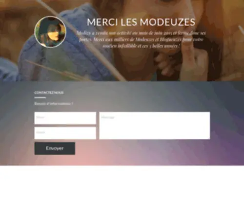 Modizy.com(Le blog 100% féminin de Julie pour les femmes) Screenshot