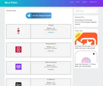 Modkiller.com(Mod Killer) Screenshot