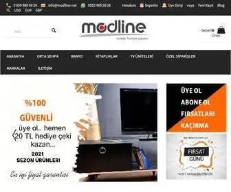 Modline.net(Modline Modüler Mobilya) Screenshot