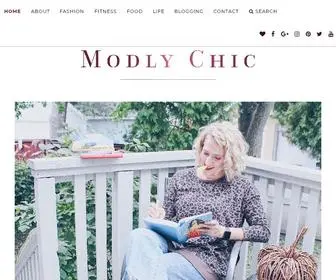 Modlychic.com(Millennial lifestyle blog) Screenshot