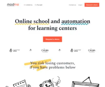 Modme.uz(Blended learning CRM & LMS & MOOC for modern world) Screenshot