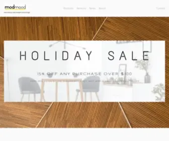 Modmood.com(Mid-century modern furnishings) Screenshot