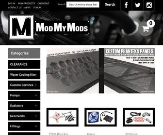 Modmymods.com(PC Water Cooling) Screenshot