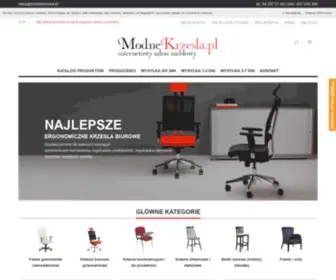 Modnekrzesla.pl(Krzesła biurowe) Screenshot