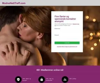 Modnenetttreff.com(ModneNettTreff) Screenshot