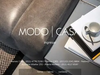 Modocasa.com.ar(MODO CASA) Screenshot