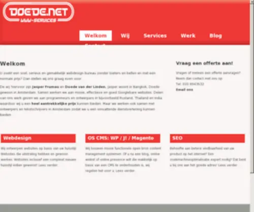 Mododevivir.com(Doede.net Webdesign) Screenshot