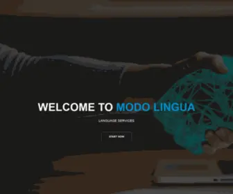 Modolingua.com(Modo Lingua) Screenshot