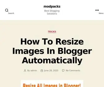 Modpacks.top(Best blogging Solutions) Screenshot