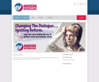 Modpac.org(A Political Action Committee) Screenshot