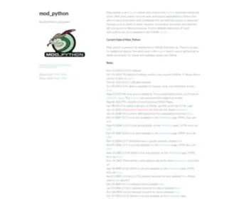Modpython.org(Mod) Screenshot