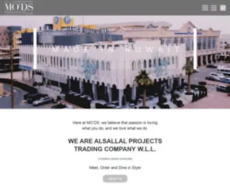 Mods.com.kw(ALSALLAL PROJECTS TRADING COMPANY W.L.L) Screenshot