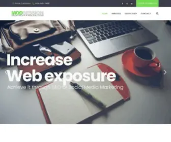 Modsession.com(Social Media Marketing) Screenshot