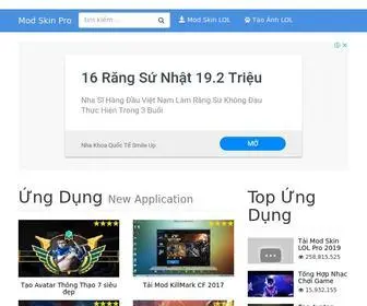 Modskinpro.com(Mod Skin Pro) Screenshot