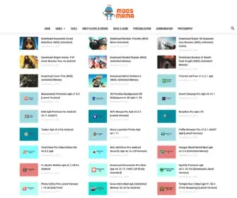 Modsmama.com(Mods Mama) Screenshot