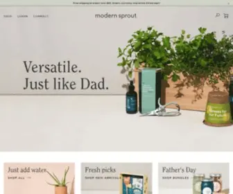 Modsprout.com(Modern Sprout Home) Screenshot