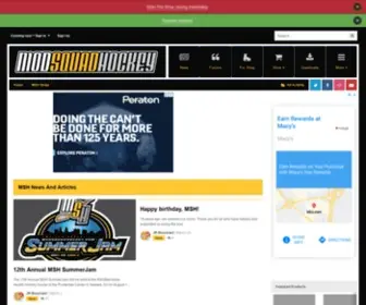 Modsquadhockey.com(Msh news) Screenshot