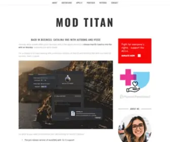 Modtitan.com(Mod Titan) Screenshot