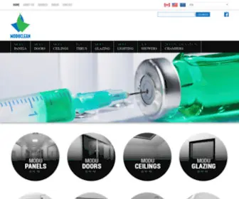 Moduclean.com(Moduclean) Screenshot