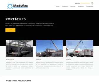 Moduflex.com.ec(Construcción Prefabricada) Screenshot