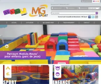Modugame.fr(Equipement sportif Espace de jeux Enfants) Screenshot