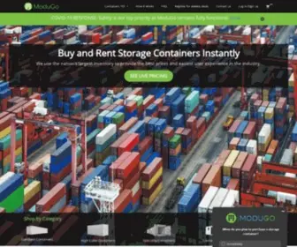 Modugo.com(Storage Containers) Screenshot
