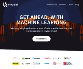 Modulai.io(Our mission) Screenshot