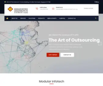 Modular-Infotech.com.sg(Best Digitization & Document Management solution in 2022) Screenshot