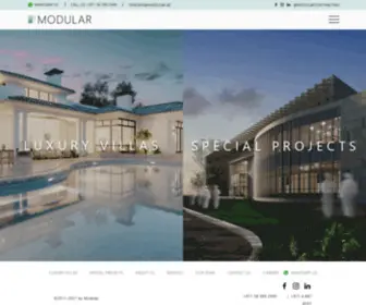 Modular.ae(Modular Contracting) Screenshot