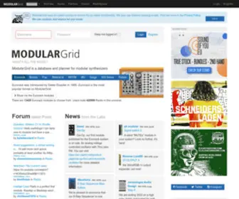 Modulargrid.net(Modular) Screenshot