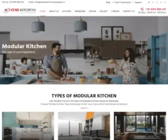 Modularkitchensgurgaon.in(Star Kitchens) Screenshot