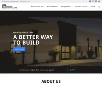 Modularsolutionsltd.com(Modular Solutions Ltd) Screenshot
