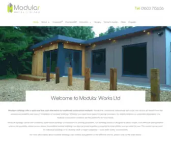 Modularworks.co.uk(Modular Works Ltd) Screenshot