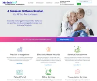 Modulemd.com(EHR, PM, RCM, Billing Services, and More) Screenshot