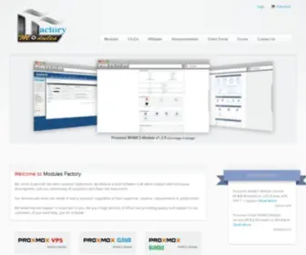 Modulesfactory.com(Modules Factory) Screenshot