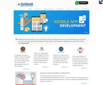 Modulesoft.in(Web Designing & Professional E) Screenshot